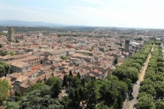 Photo aérienne - Carcassonne - France